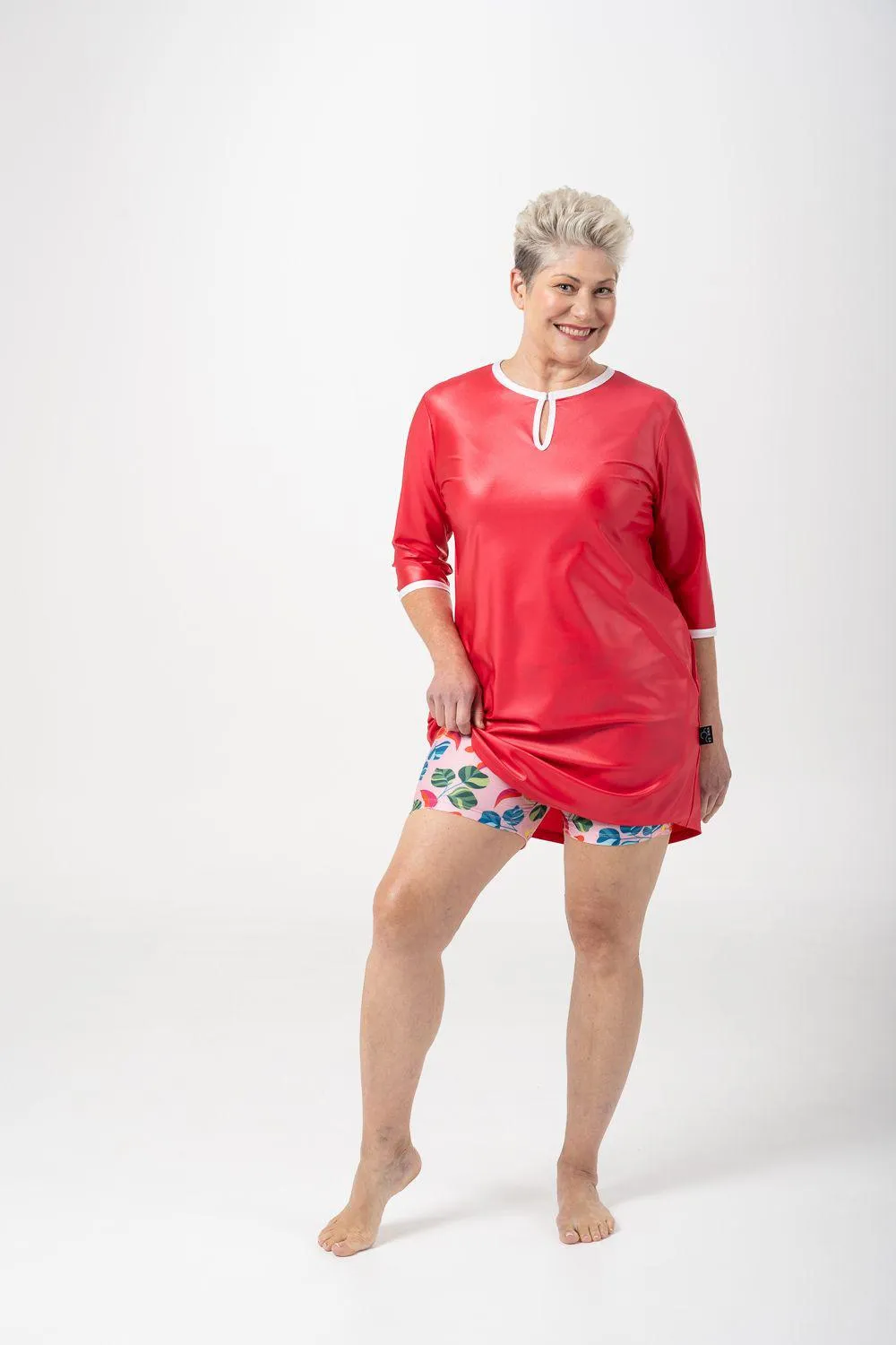 A-Line Rashie Dress watermelon