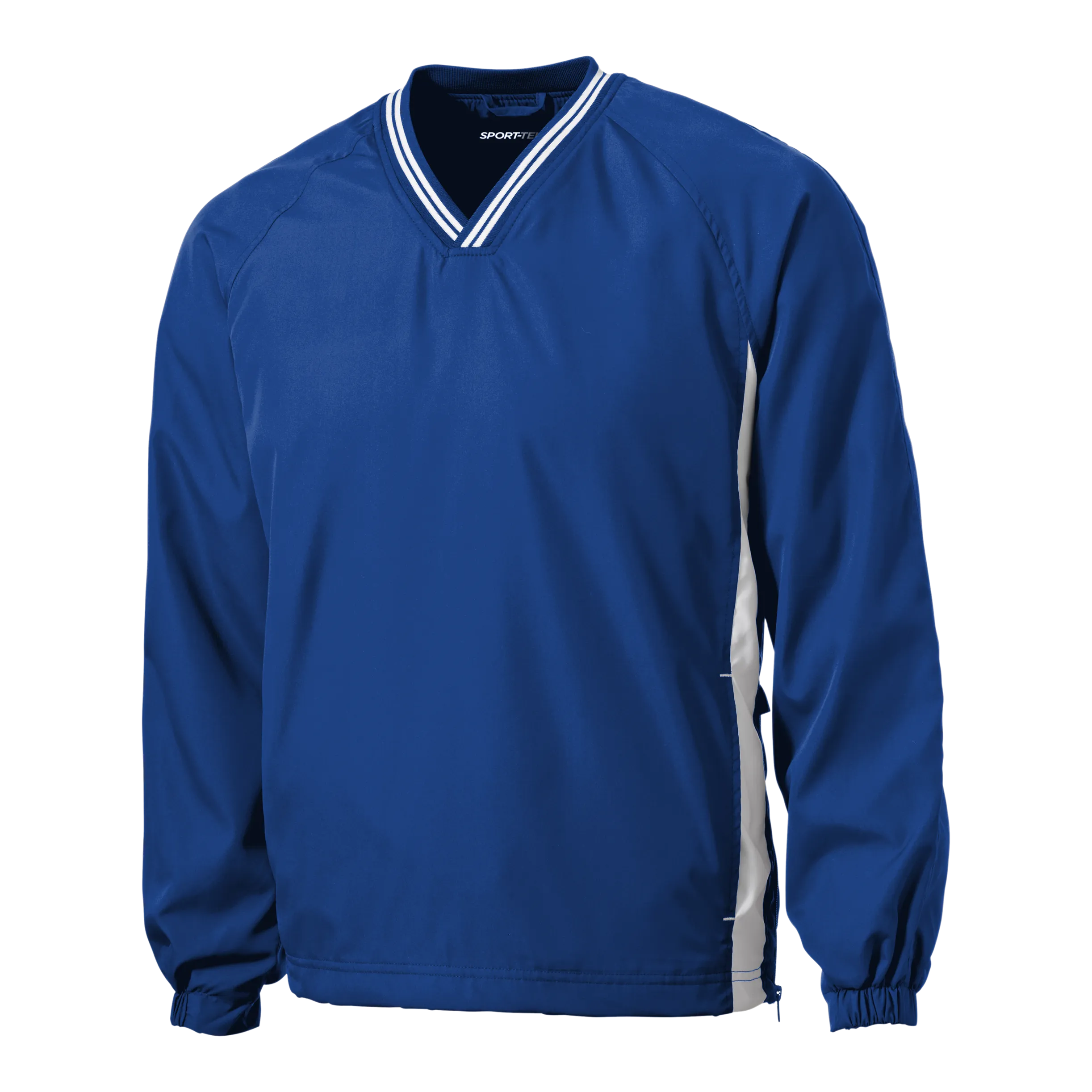 A1205M Mens Tipped V-Neck Raglan Wind Shirt