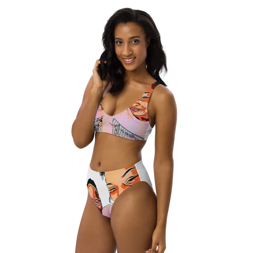 Airfros And Babyhairs Signature High Waisted Bikini
