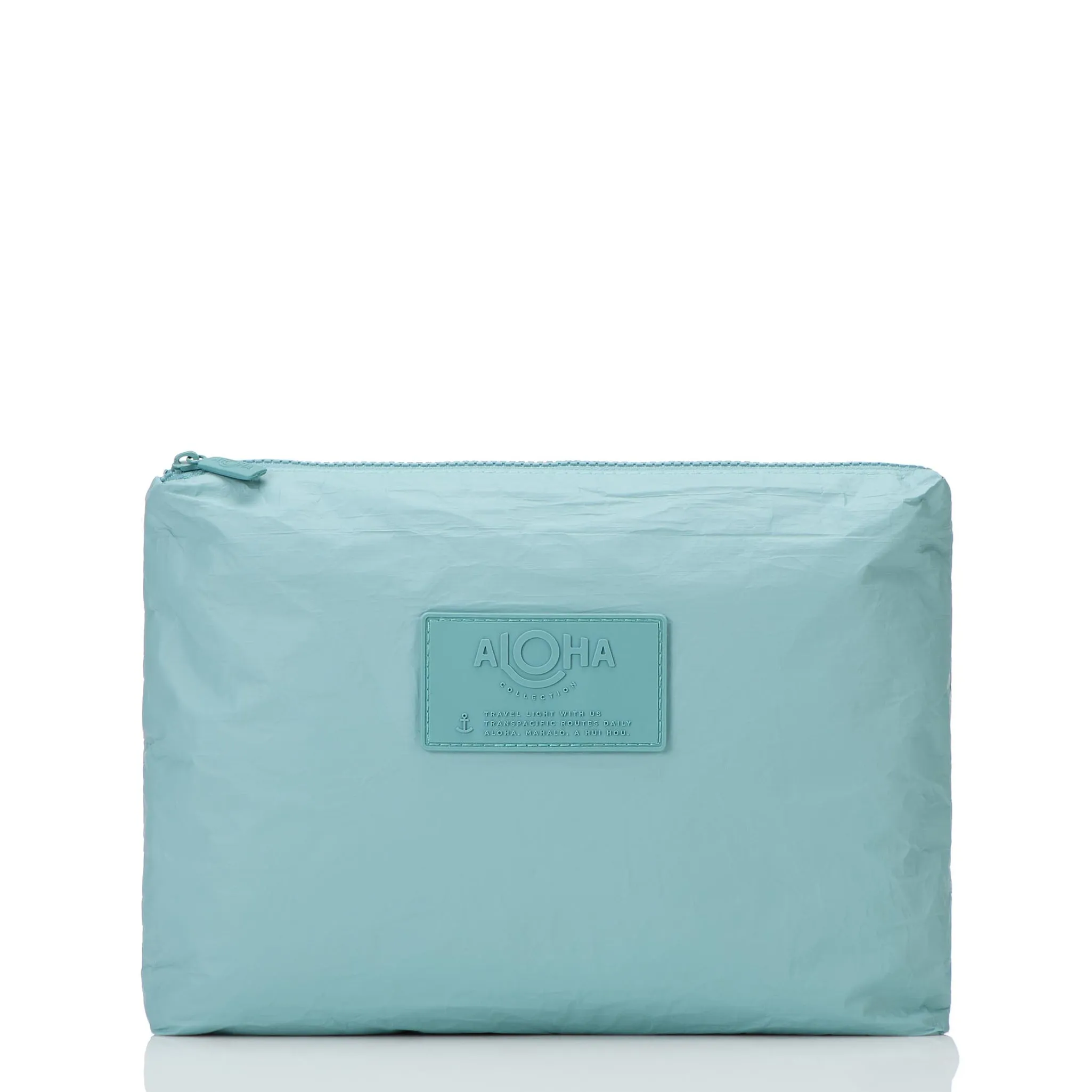 Aloha Collection Monochrome Mid Pouch-Tide