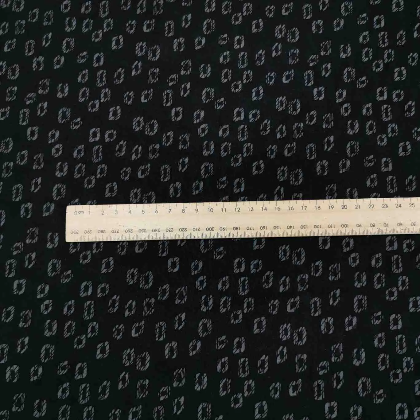 Art Gallery Rayon, Woodblock Black