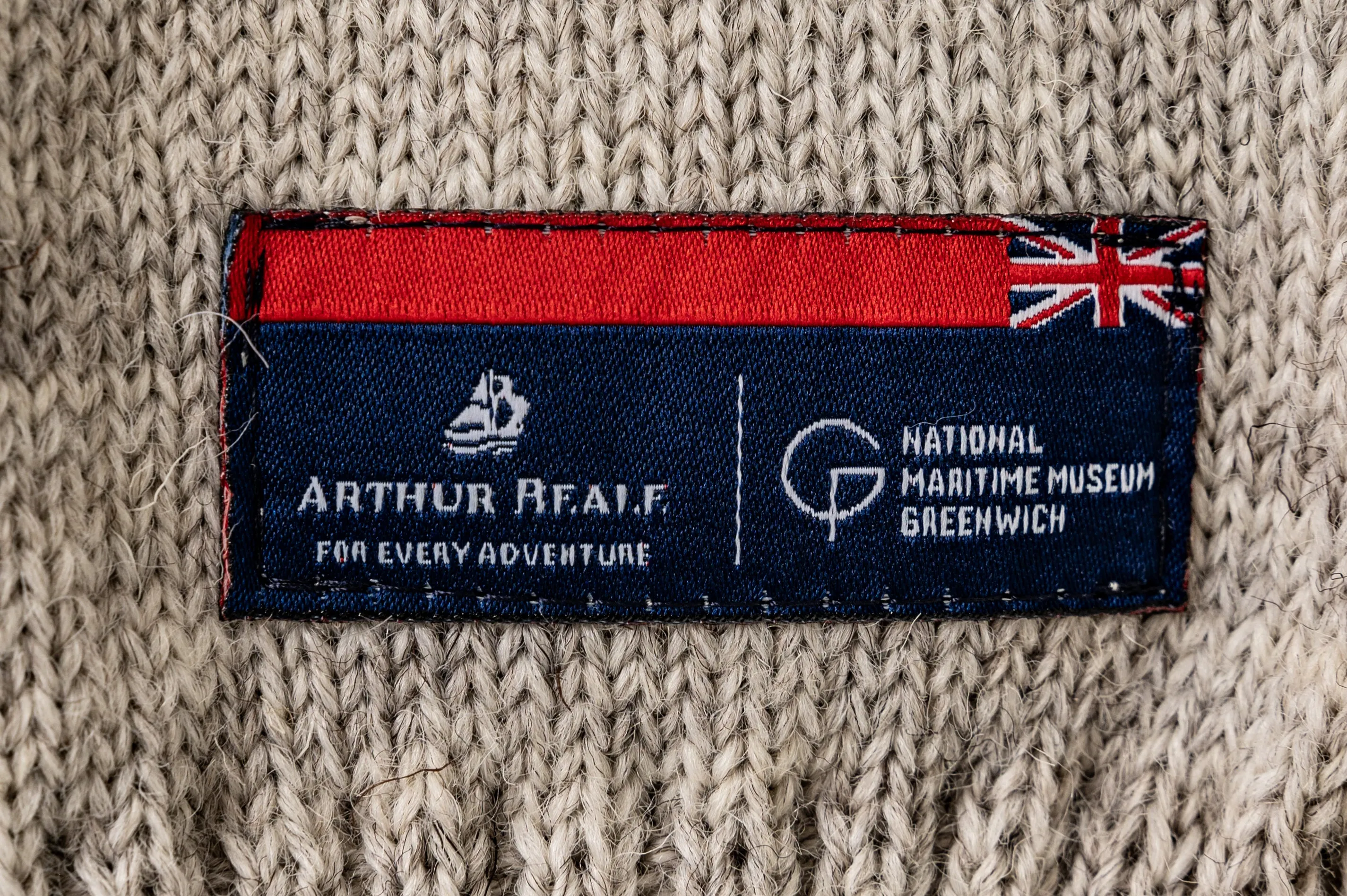 Arthur Beale Maritime Sleeveless Jumper