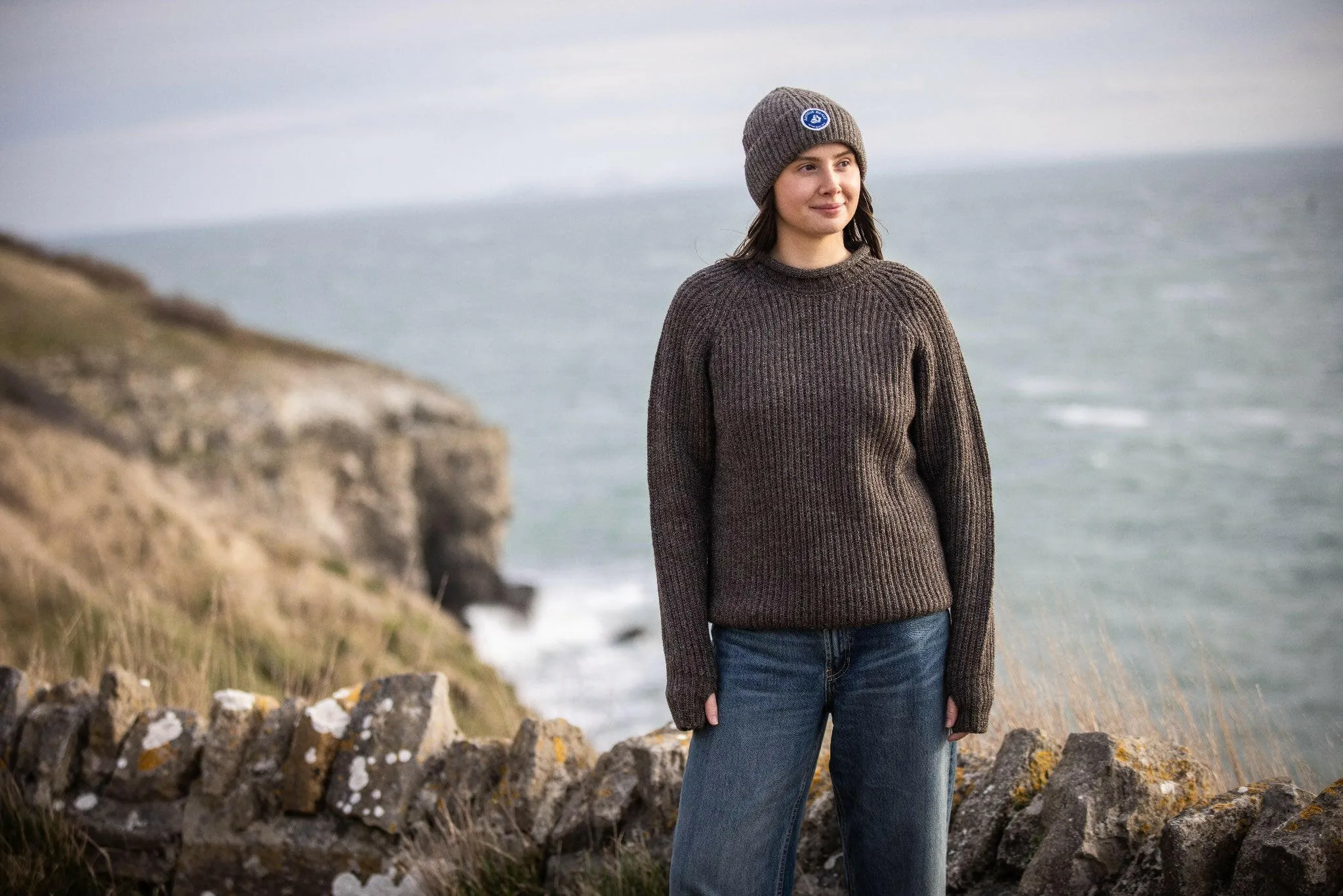 Arthur Beale Women's Fisherman Jumper