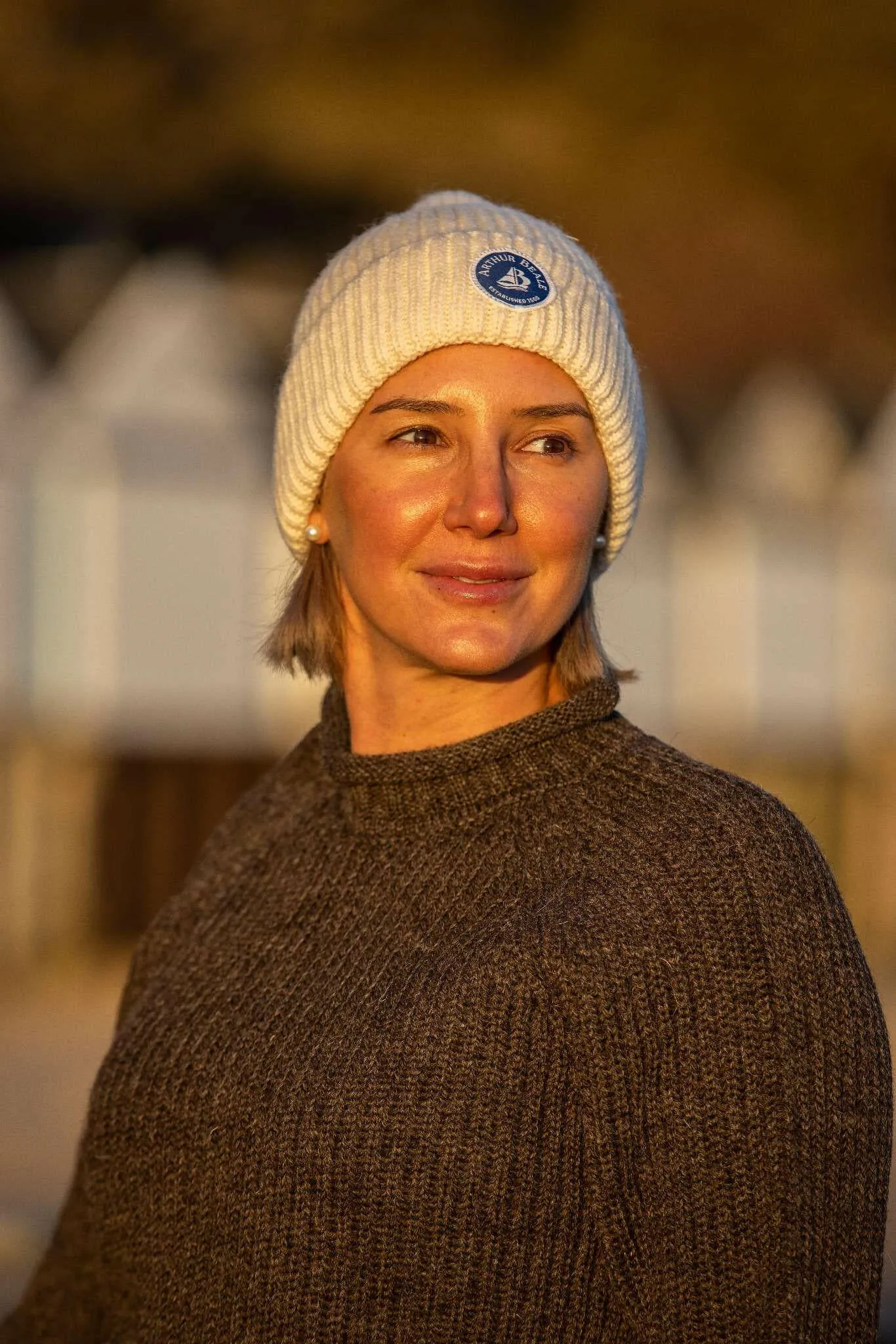 Arthur Beale Women's Fisherman Jumper
