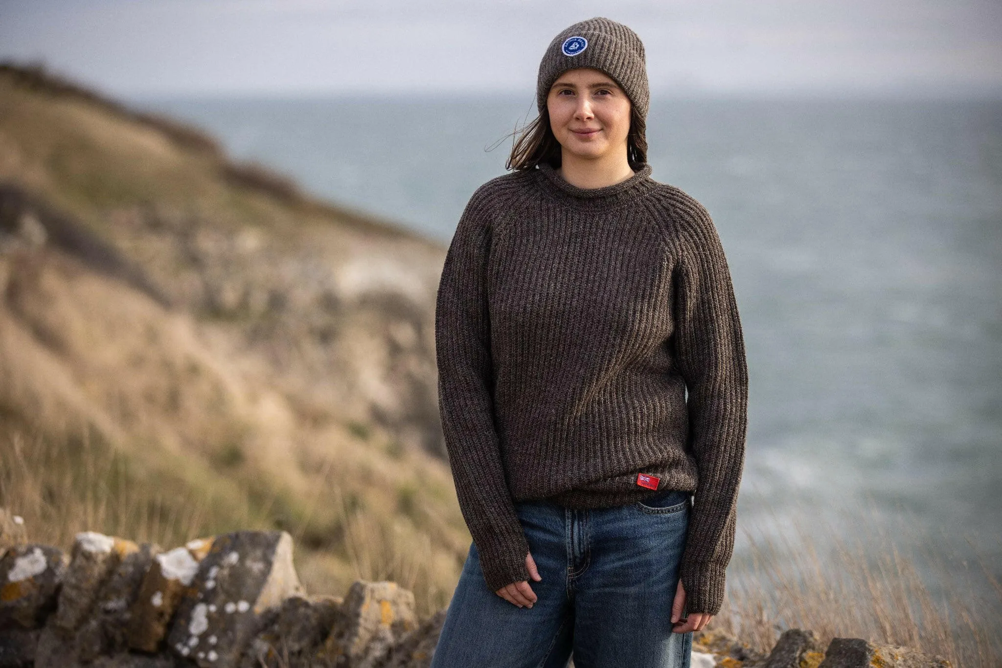 Arthur Beale Women's Fisherman Jumper