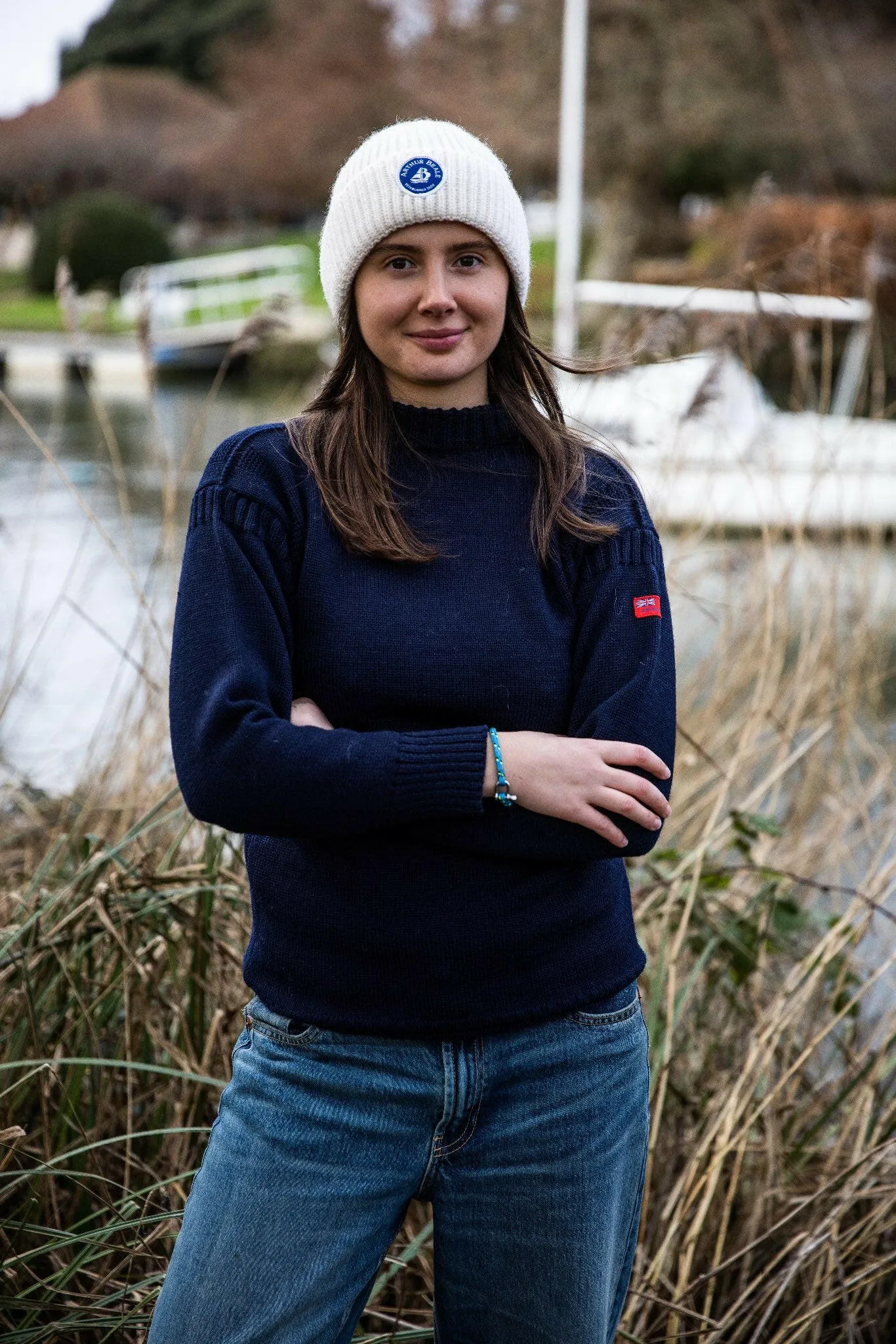 Arthur Beale Women's Guernsey Jumper
