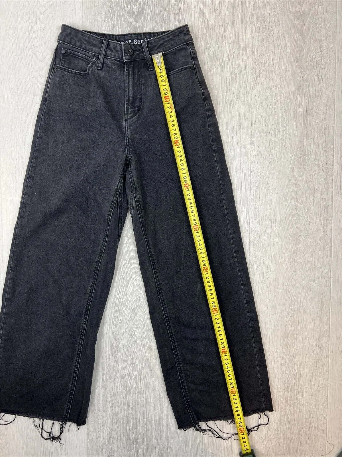 Articles Of Society Womens Black Culottes Jeans Size 5 / 23