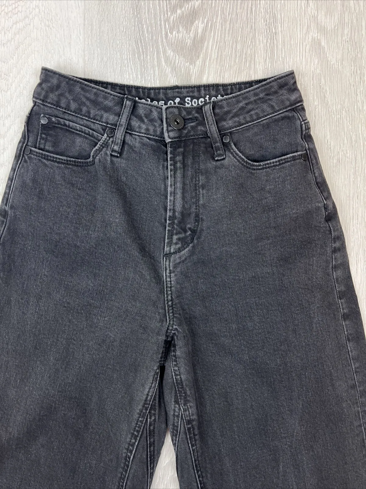 Articles Of Society Womens Black Culottes Jeans Size 5 / 23