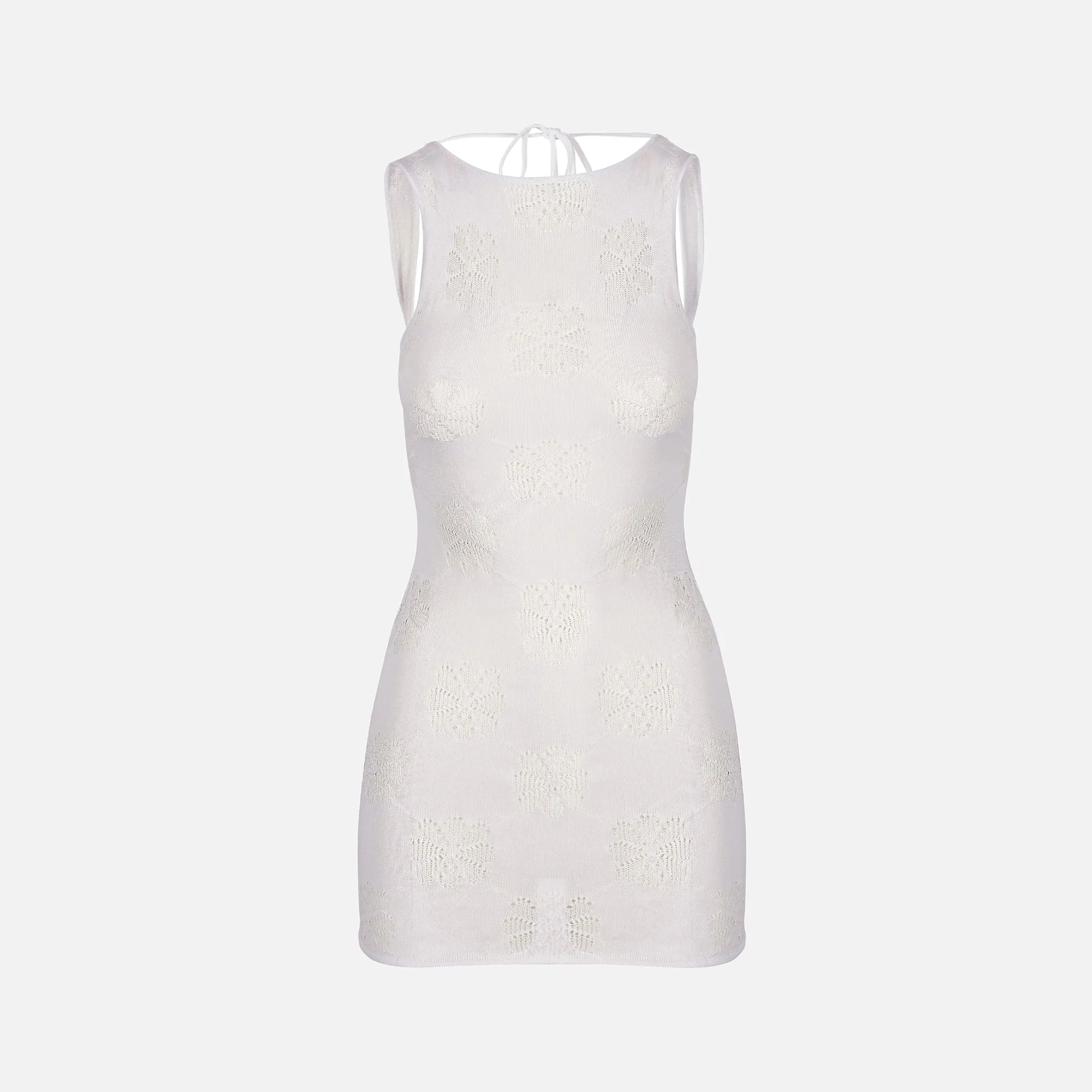 Asta Resort Verona Mini Dress - Venetian White