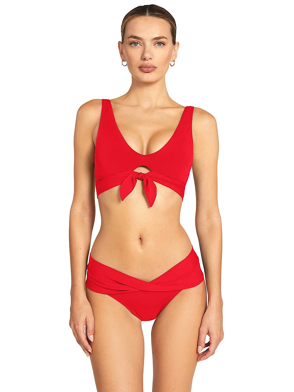 Ava Over Shoulder-Ava Twist Bikini