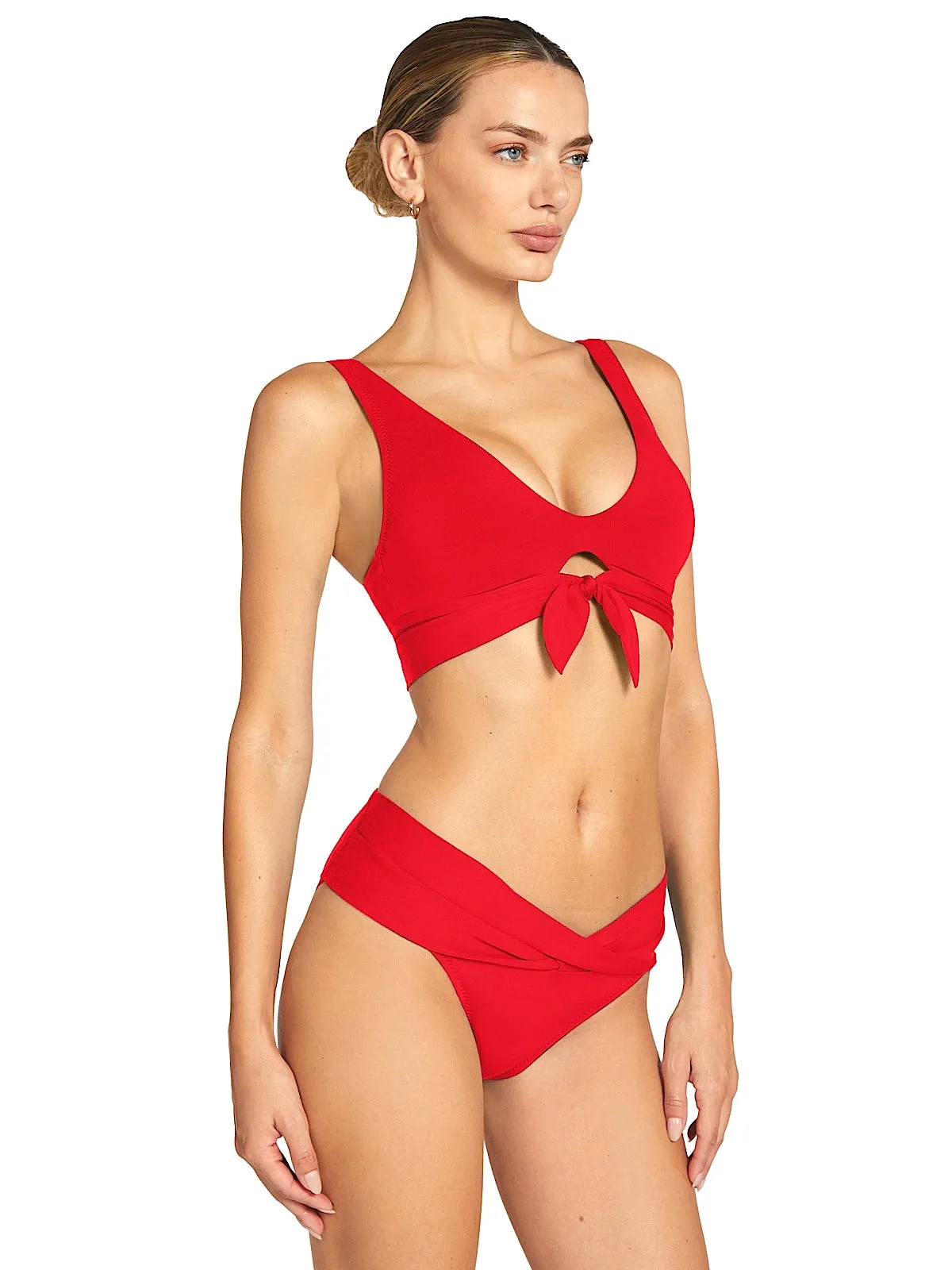 Ava Over Shoulder-Ava Twist Bikini