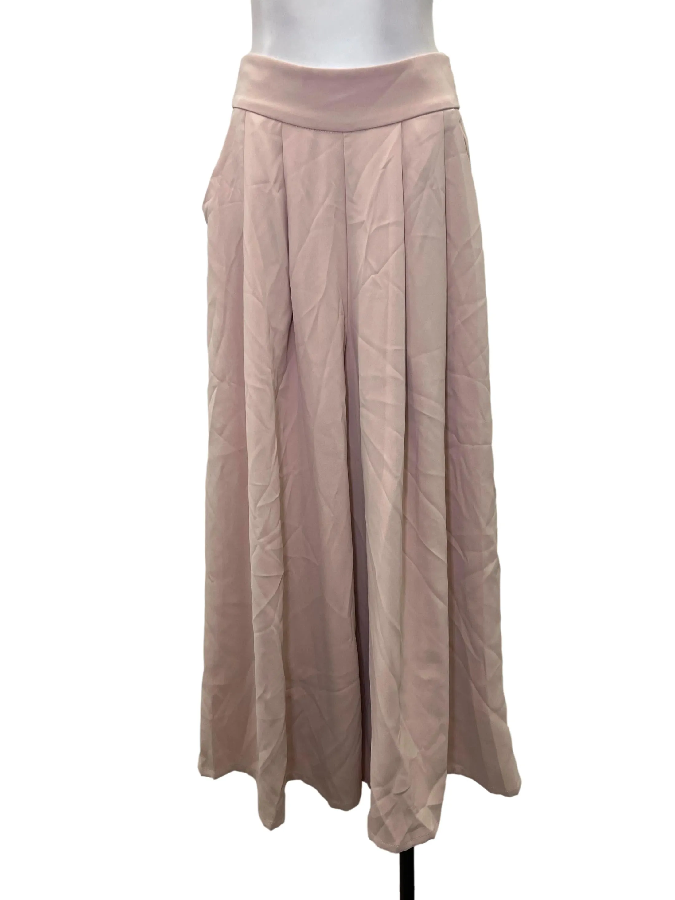 Baby Pink Wide Legged Palazzo Pants