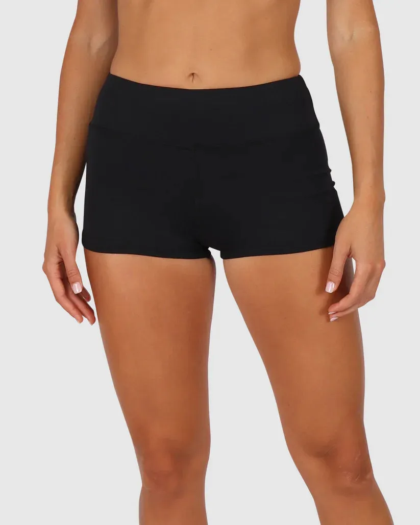 BAKU- WOMEN'S CHLORO EXTRA FIRM BEACH SHORT SWIM BOTTOM