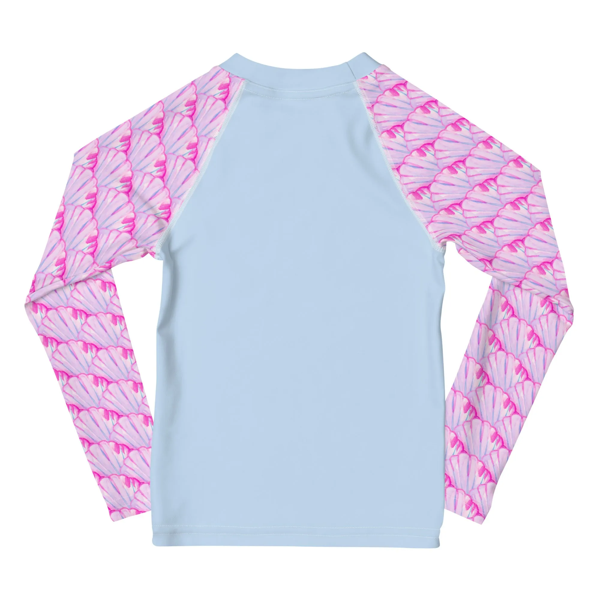 Big Shell Kids Rash Guard Size 2T-7