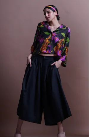 BLACK CULOTTES