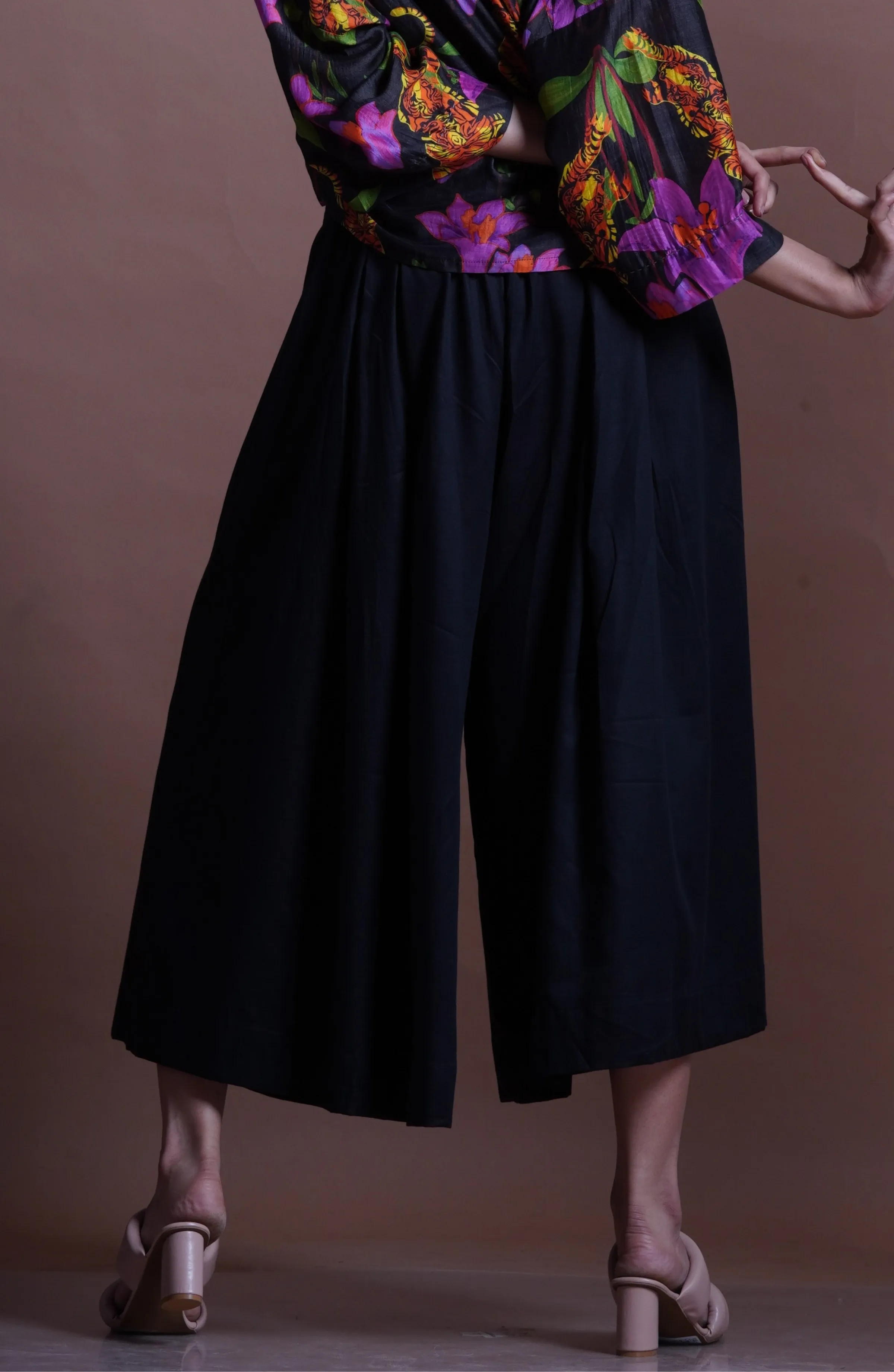 BLACK CULOTTES