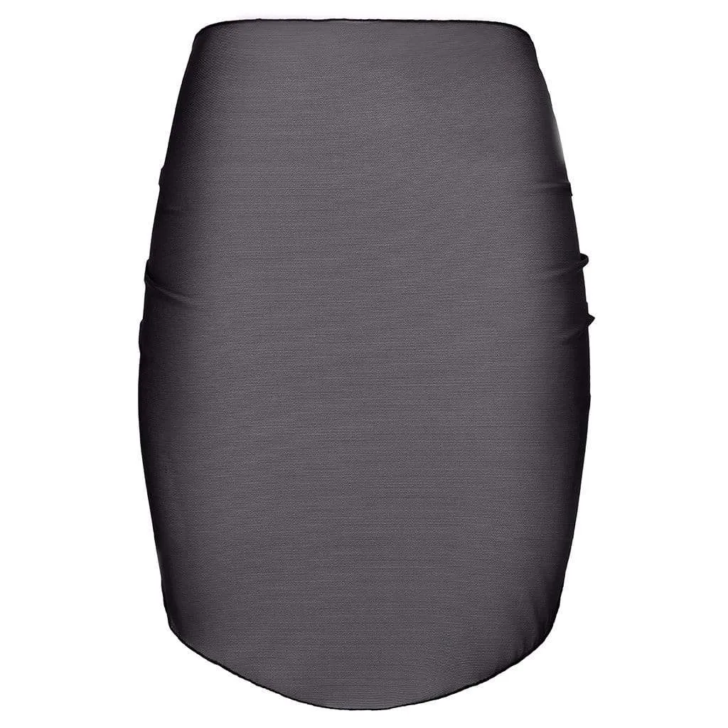 Black Mesh Sarong