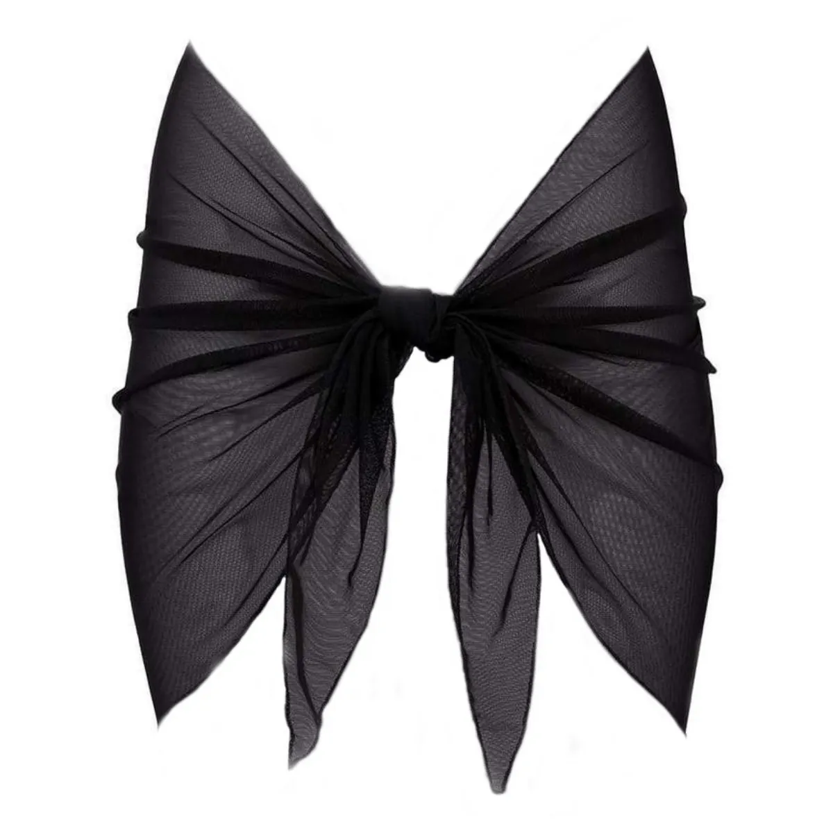 Black Mesh Sarong