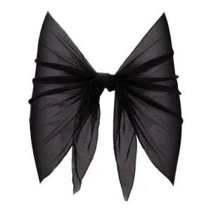 Black Mesh Sarong