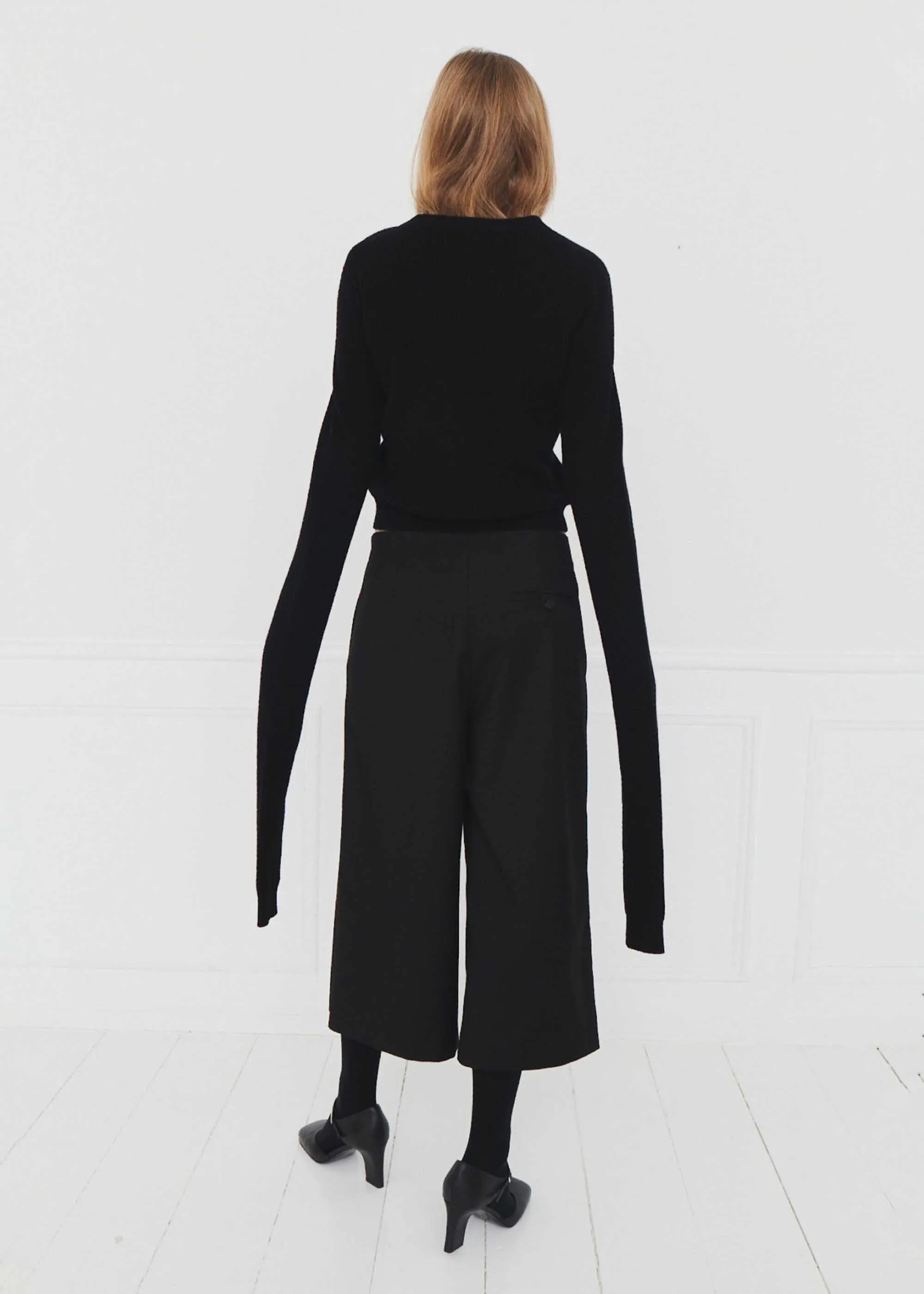 Black Sailor Culottes