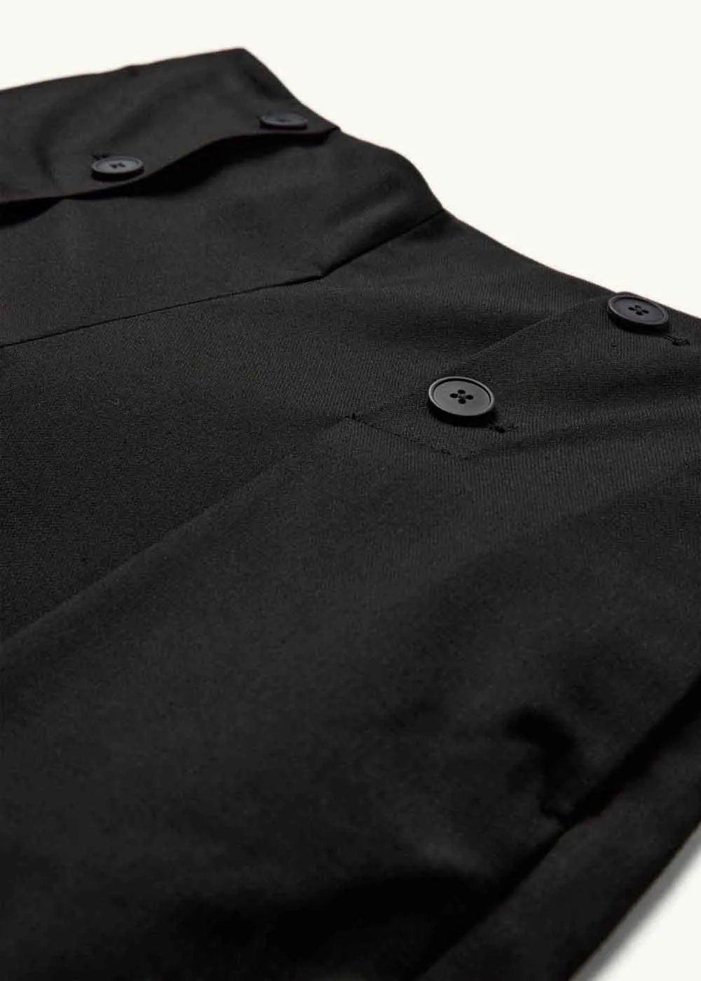Black Sailor Culottes