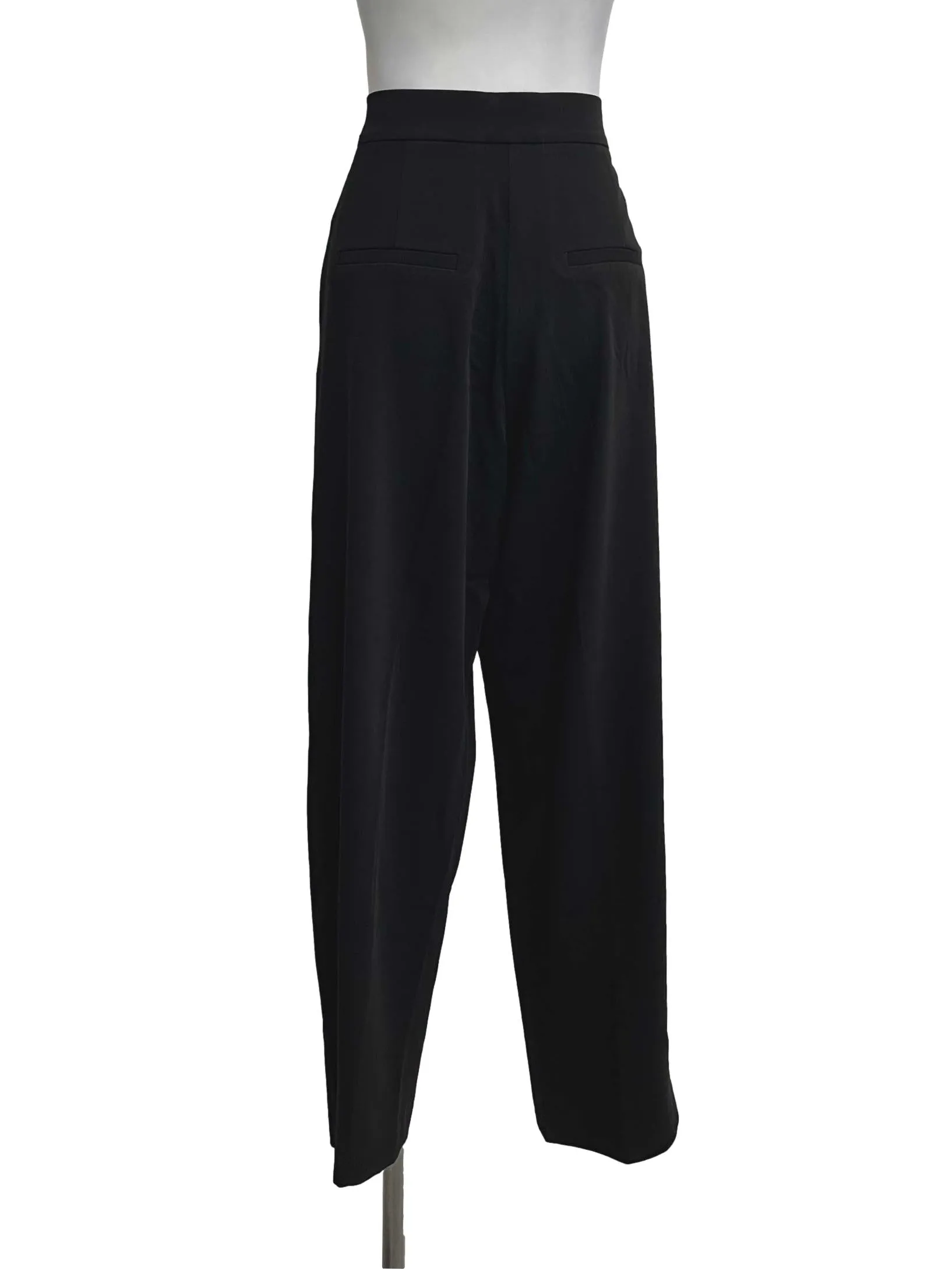 Black Straight Leg Pants OSN