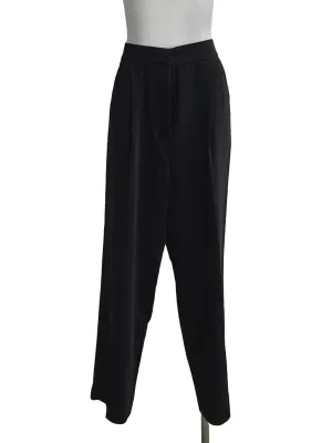 Black Straight Leg Pants OSN