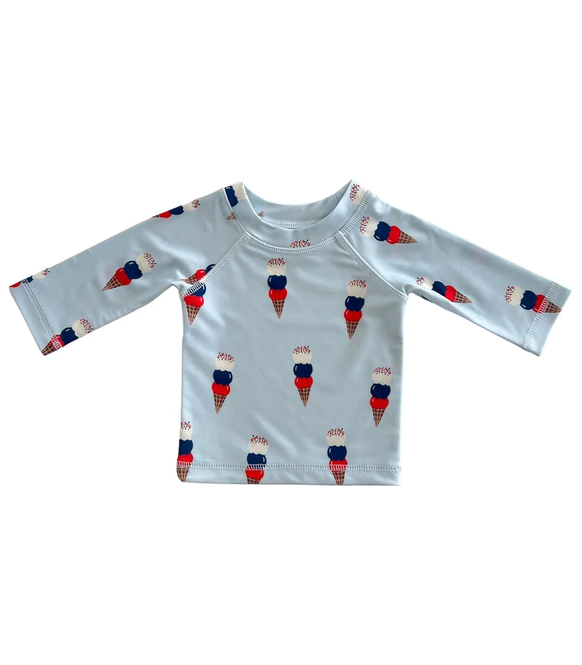Blue Ice Cream / Maiui Rashguard / Upf 50 