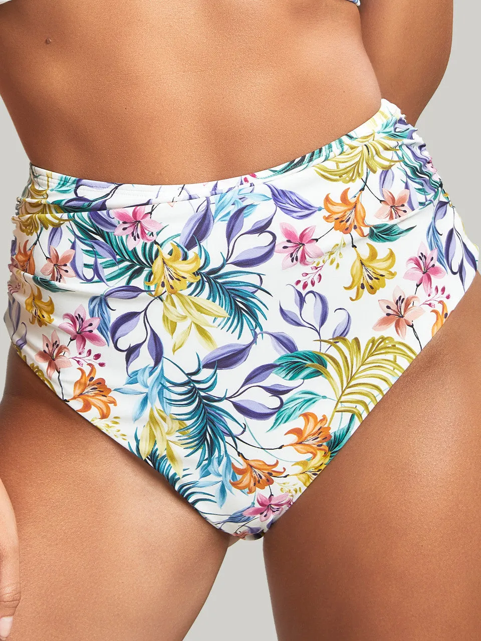 Botanical High Waist Bikini Bottoms