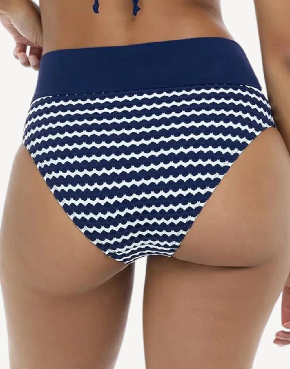 Breaking Waves Rachel High Waist Bikini Bottom