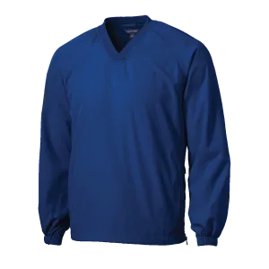 C1411M Mens V-Neck Raglan Wind Shirt