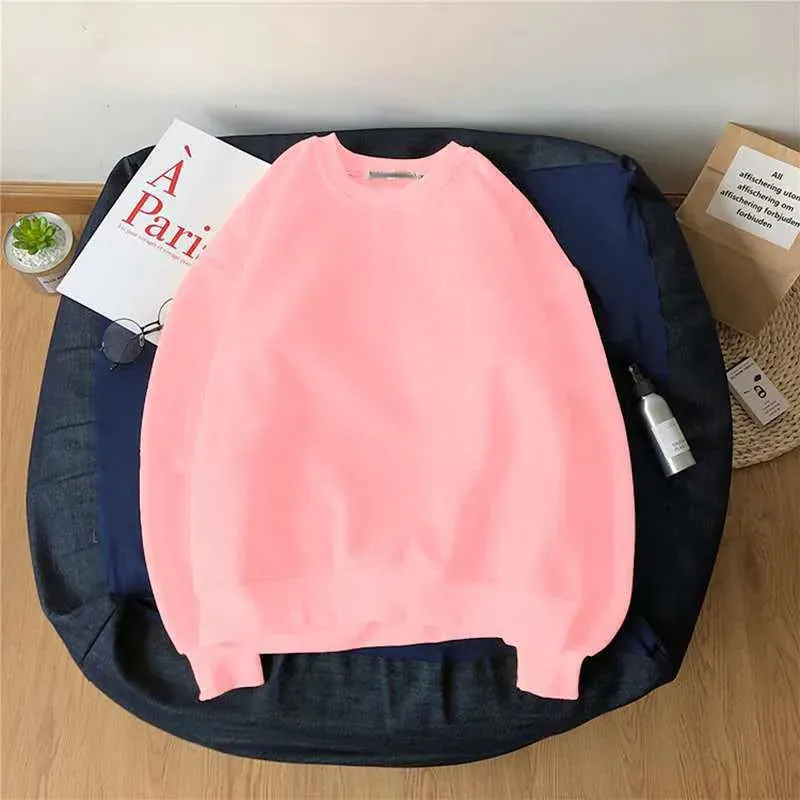 Casual Crewneck Sweatshirt