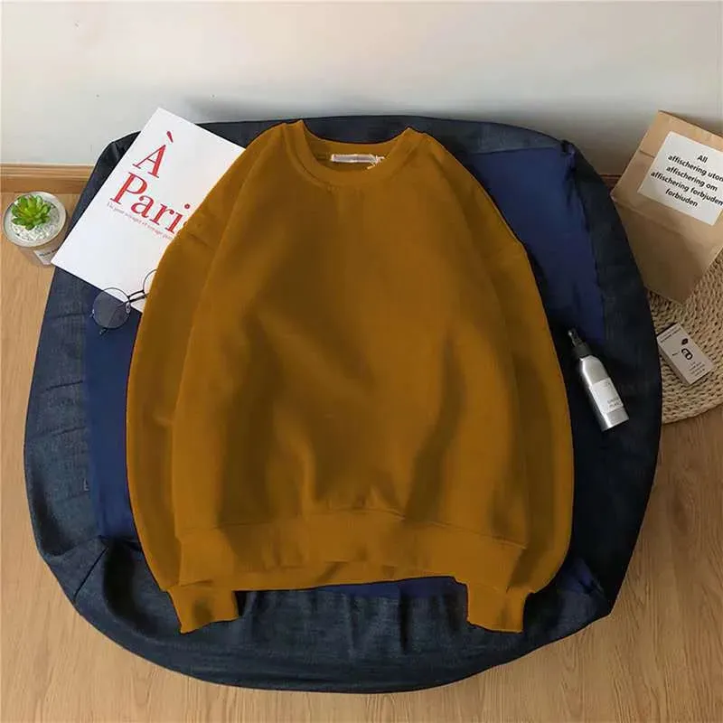 Casual Crewneck Sweatshirt
