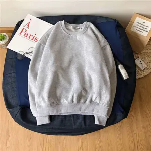 Casual Crewneck Sweatshirt