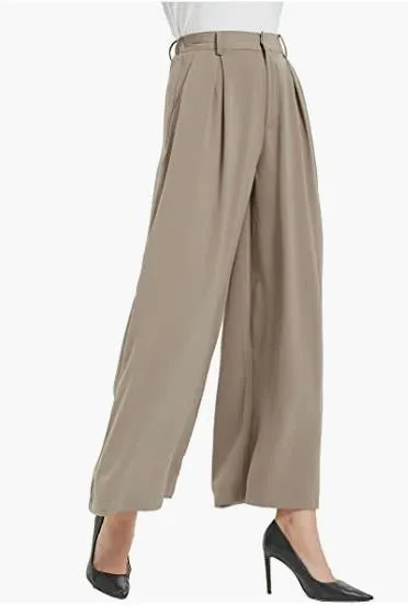 Casual wide-leg pants-D121 | Inspanda