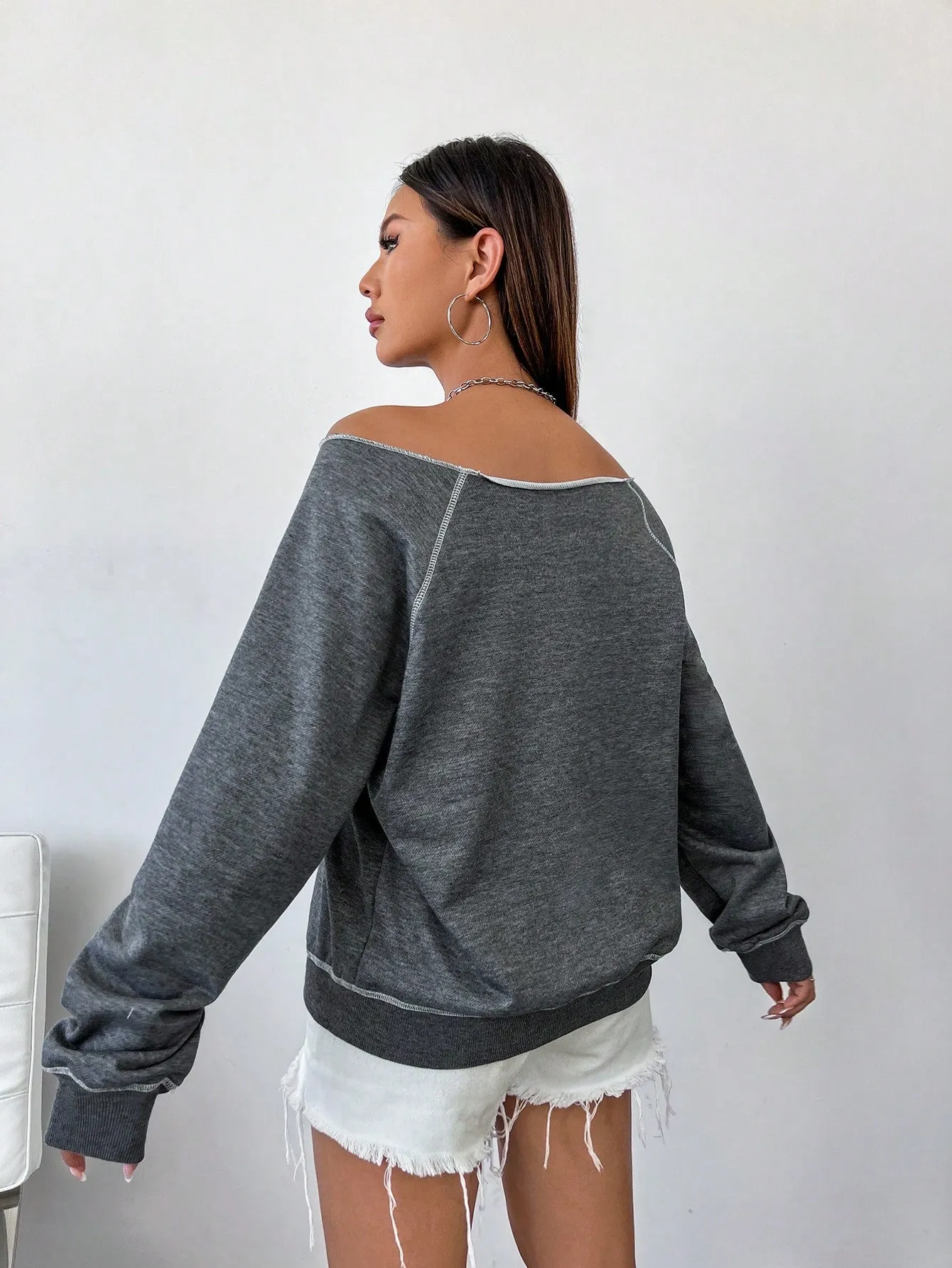 Cherry Vibes: Sudadera de mujer con patchwork en