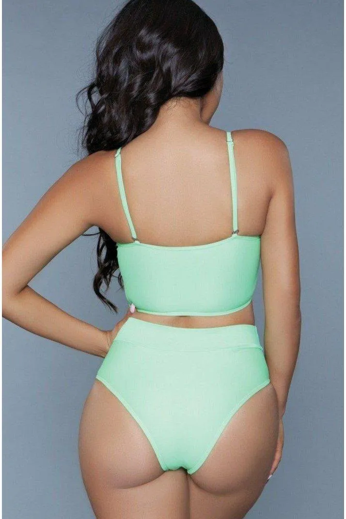 Convertible Strap 2 Piece Swimsuit
