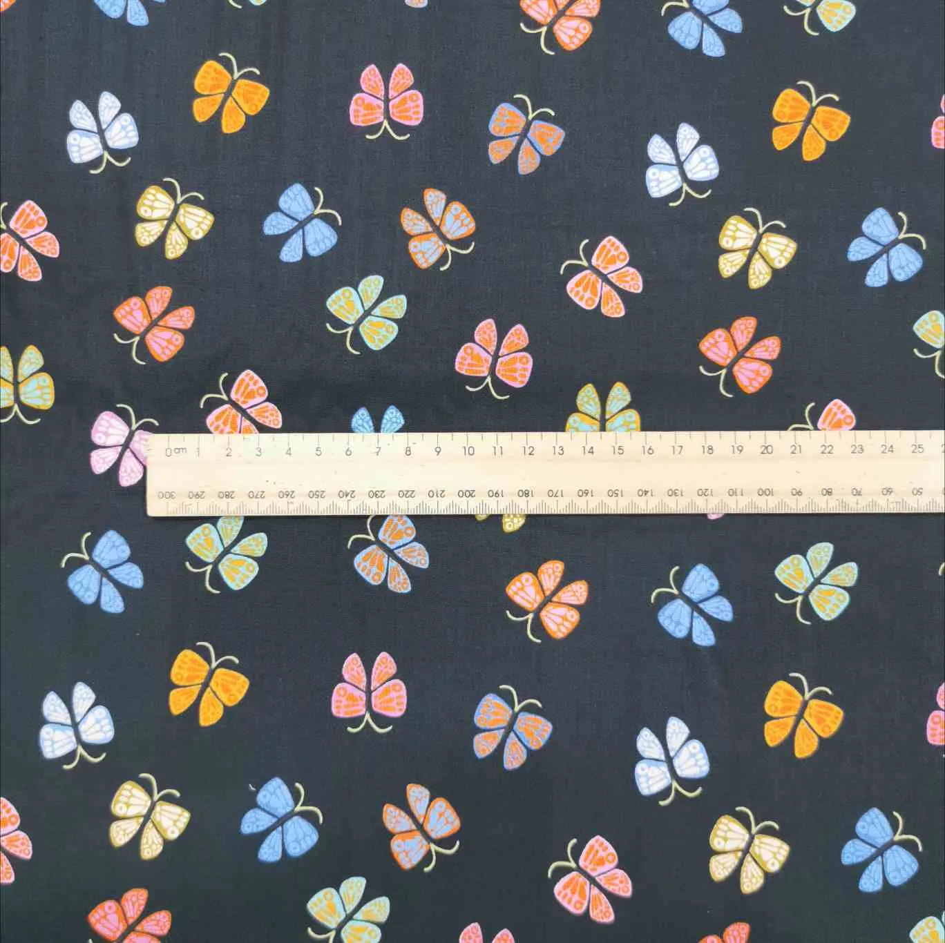 Cotton, Ooh Lucky Lucky Black by Ruby Star Society