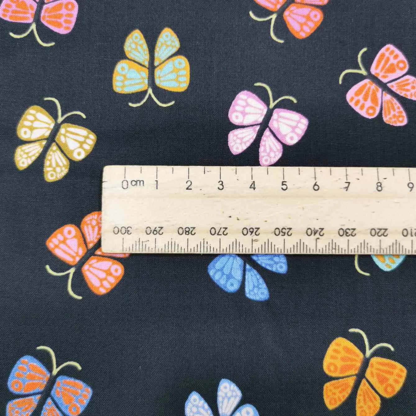 Cotton, Ooh Lucky Lucky Black by Ruby Star Society
