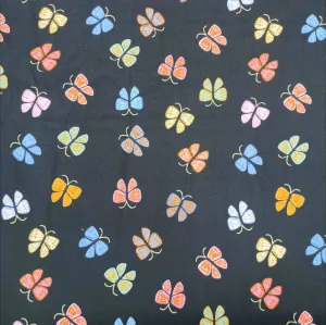 Cotton, Ooh Lucky Lucky Black by Ruby Star Society