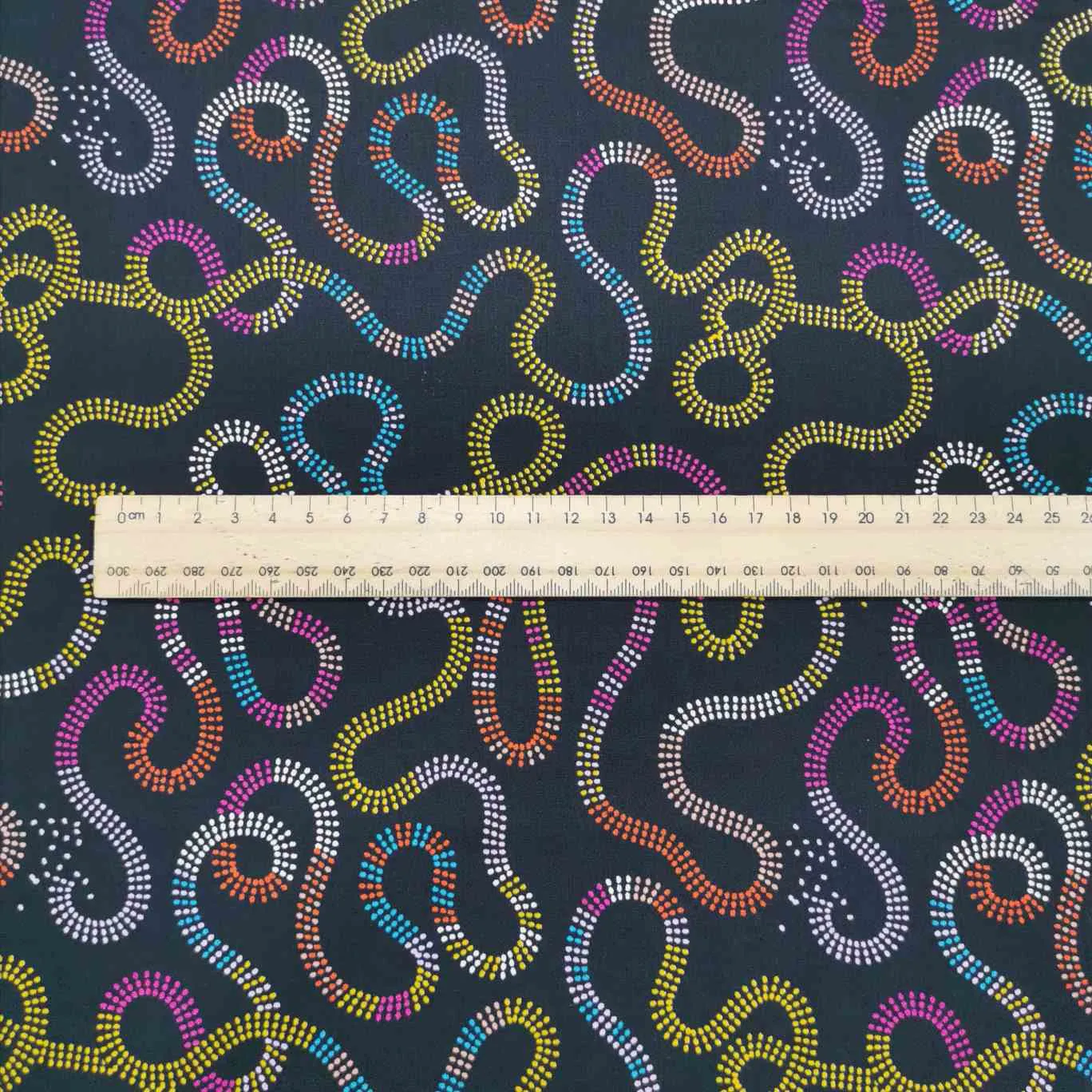 Cotton, Pivot on Black by Ruby Star Society