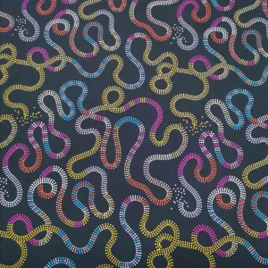 Cotton, Pivot on Black by Ruby Star Society