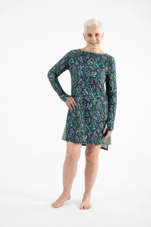Cover Up Rashie Dress flowering gum print