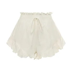Cream Boho Short