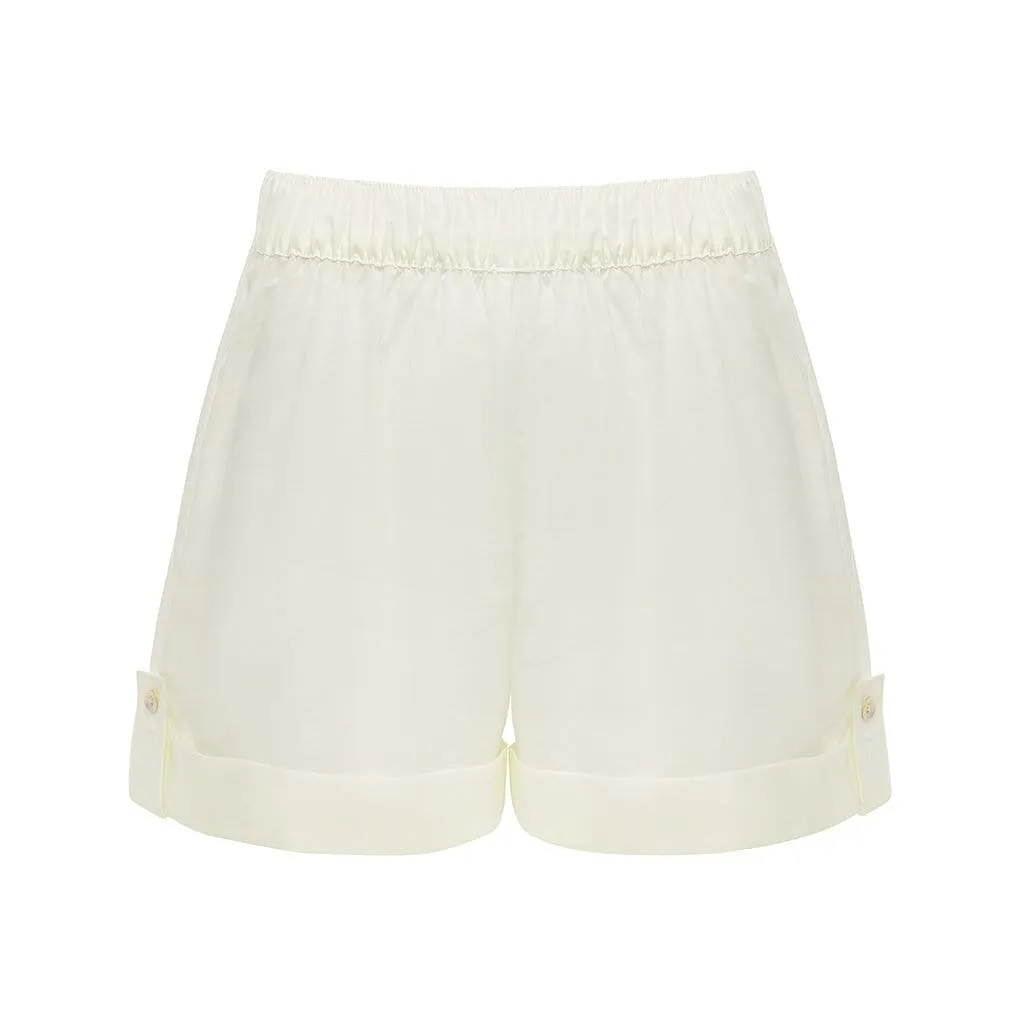 Cream Lounge Short