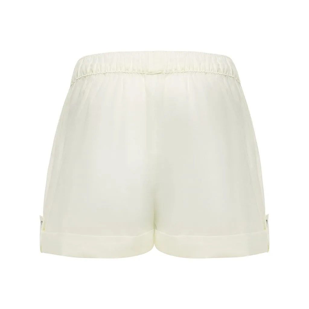 Cream Lounge Short