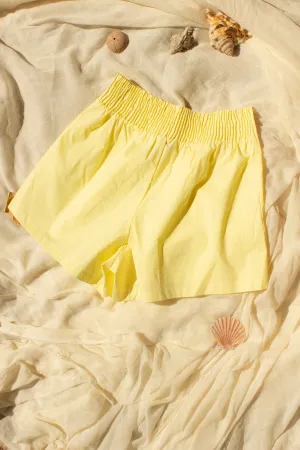 Crisp Ruched Top Colour Pop Shorts