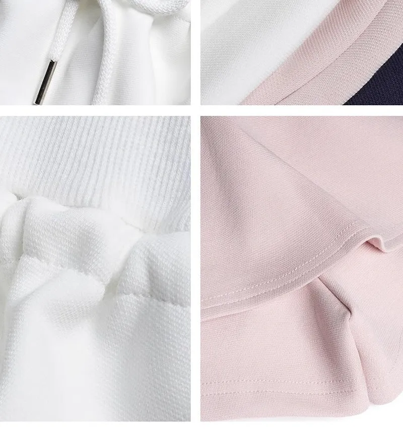 Cut-Out design Hooded Jacket / Trousers / Shorts