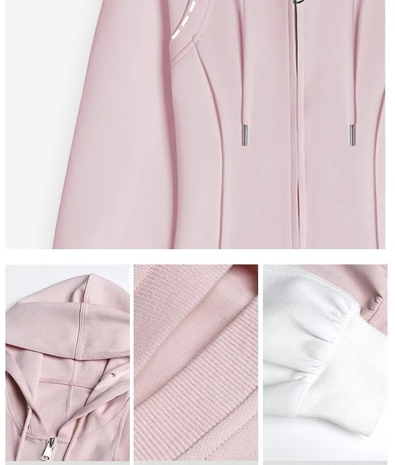 Cut-Out design Hooded Jacket / Trousers / Shorts