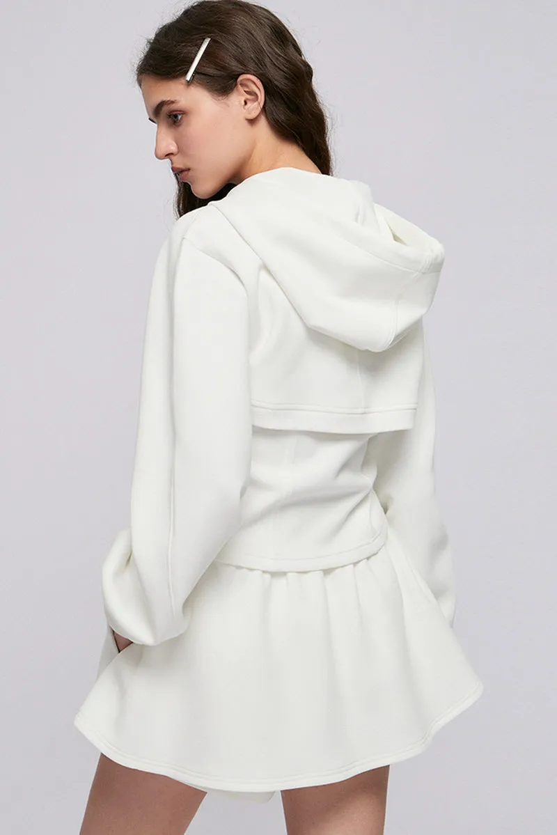 Cut-Out design Hooded Jacket / Trousers / Shorts